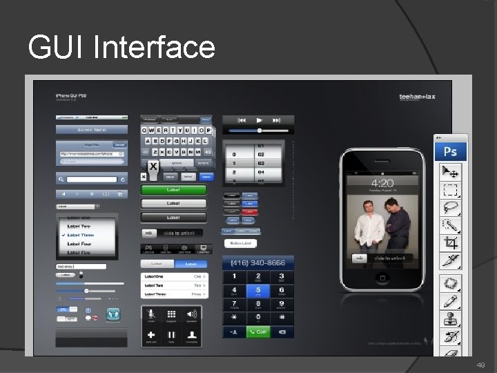 GUI Interface 49 