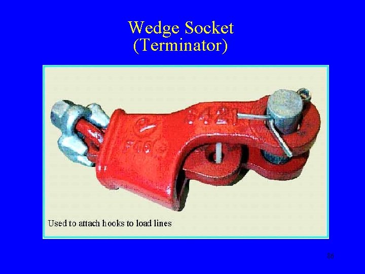 Wedge Socket (Terminator) 86 