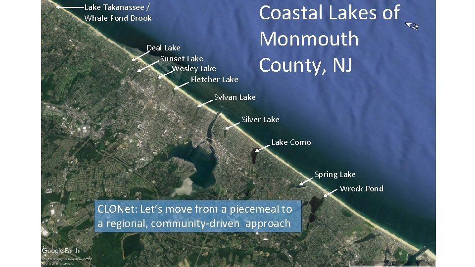 Coastal Lakes of Monmouth County, NJ Lake Takanassee / Whale Pond Brook Deal Lake Coastal Lakes of Monmouth County, NJ Lake Takanassee / Whale Pond Brook Deal Lake
