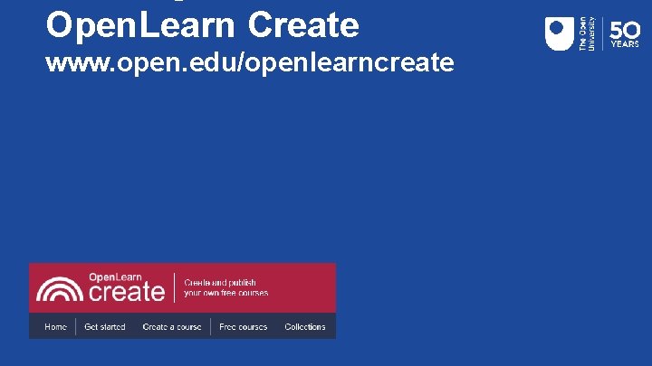 Open Learn Create www open eduopenlearncreate Tools on