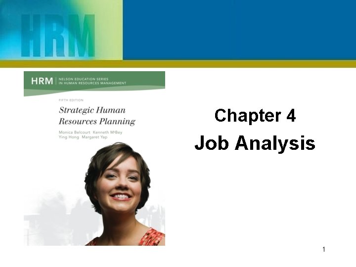 Chapter 4 Job Analysis 1 