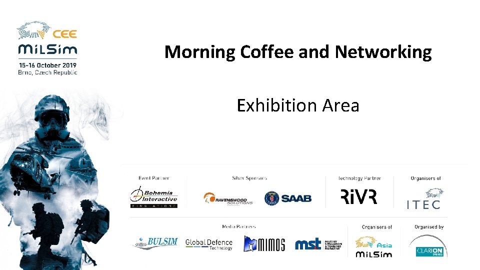 Morning Coffee and Networking Exhibition Area 