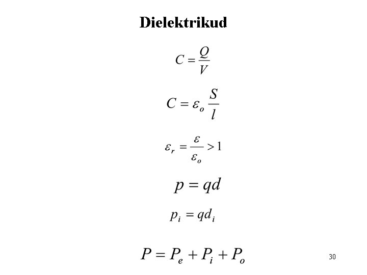 Dielektrikud 30 