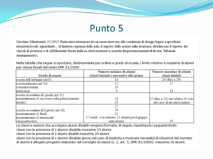 Punto 5 