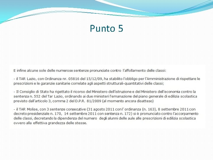 Punto 5 