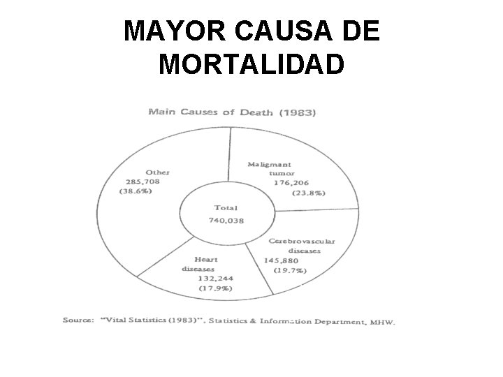 MAYOR CAUSA DE MORTALIDAD 