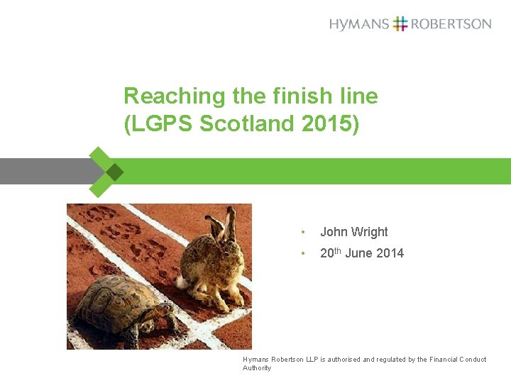 Reaching the finish line (LGPS Scotland 2015) • John Wright • 20 th June