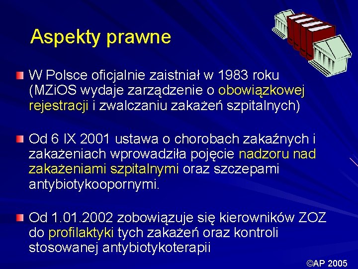 Aspekty prawne W Polsce oficjalnie zaistniał w 1983 roku (MZi. OS wydaje zarządzenie o