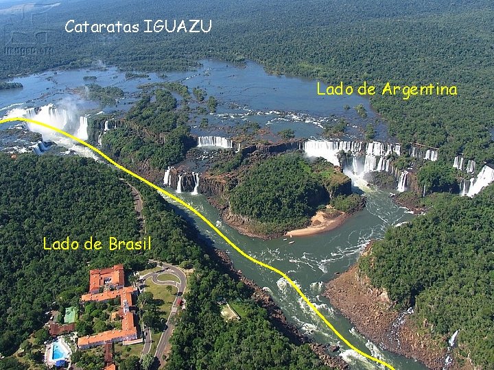 Cataratas IGUAZU Lado de Argentina Lado de Brasil 