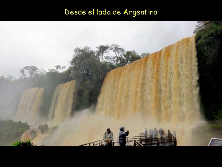 Desde el lado de Argentina 