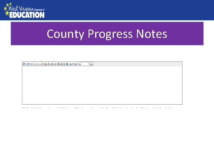 Progress Notes County Needs Assessment 