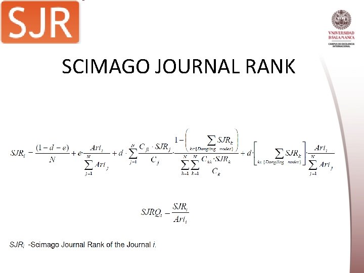 SCIMAGO JOURNAL RANK 
