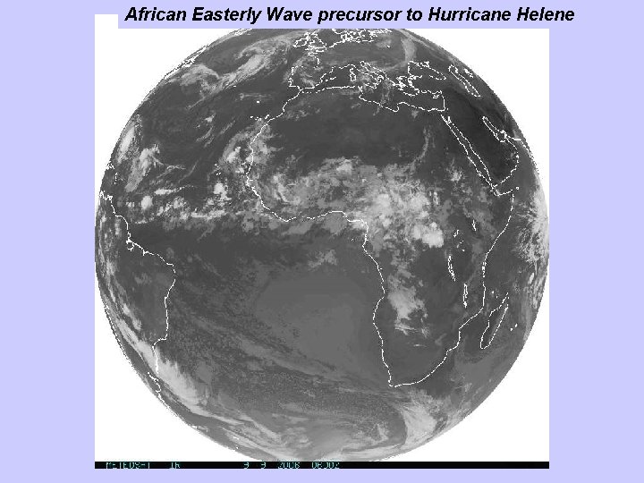 African Easterly Wave precursor to Hurricane Helene 