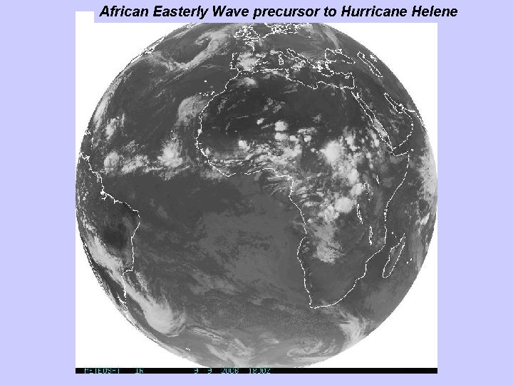 African Easterly Wave precursor to Hurricane Helene 