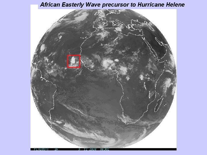 African Easterly Wave precursor to Hurricane Helene 