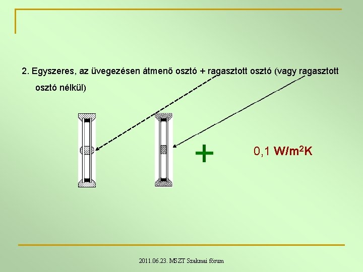 2. Egyszeres, az üvegezésen átmenő osztó + ragasztott osztó (vagy ragasztott osztó nélkül) 0, 2. Egyszeres, az üvegezésen átmenő osztó + ragasztott osztó (vagy ragasztott osztó nélkül) 0,
