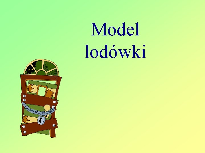 Model lodówki 