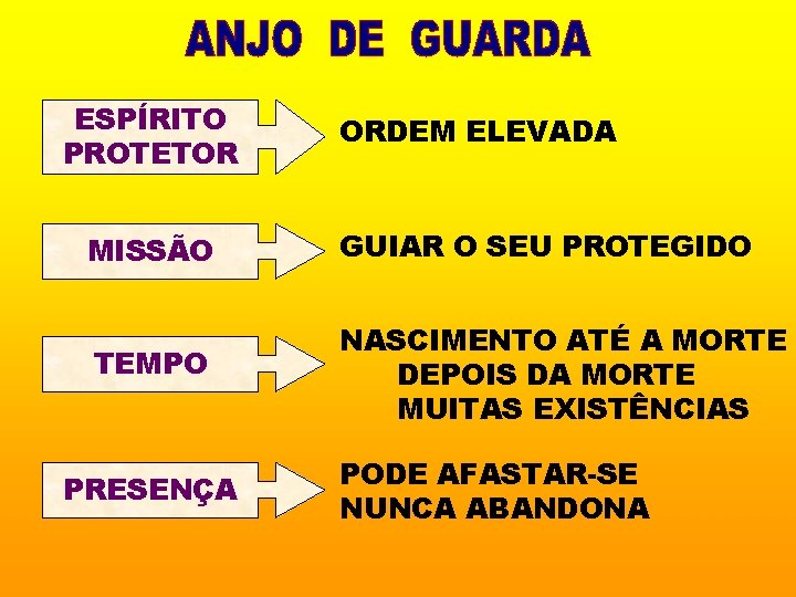 ESPÍRITO PROTETOR ORDEM ELEVADA MISSÃO GUIAR O SEU PROTEGIDO TEMPO NASCIMENTO ATÉ A MORTE