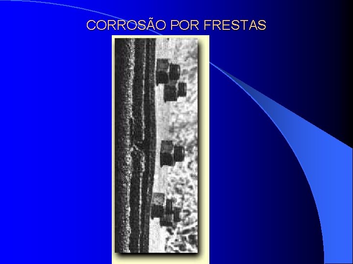 CORROSÃO POR FRESTAS 