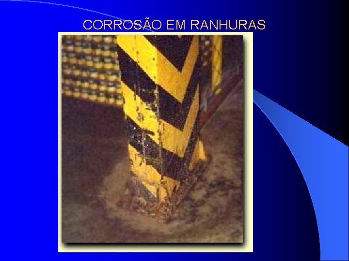 CORROSÃO EM RANHURAS 