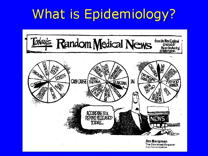 What is Epidemiology? 