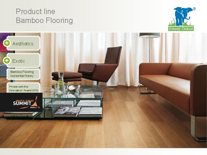 Product line Bamboo Flooring + Aesthetics + Exotic Bamboo Flooring horizontal Honey Priced with