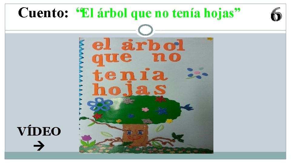 Cuento: “El árbol que no tenía hojas” VÍDEO 6 