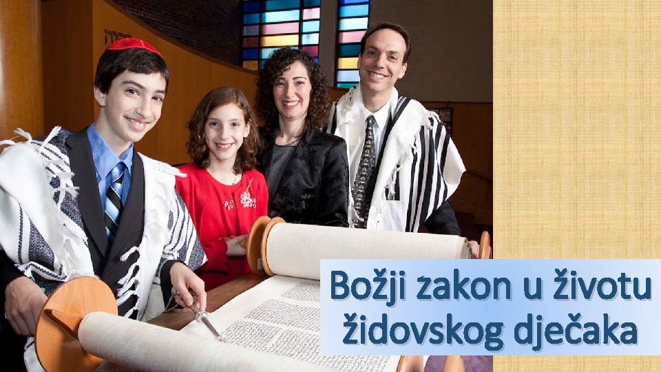 Božji zakon u životu židovskog dječaka 
