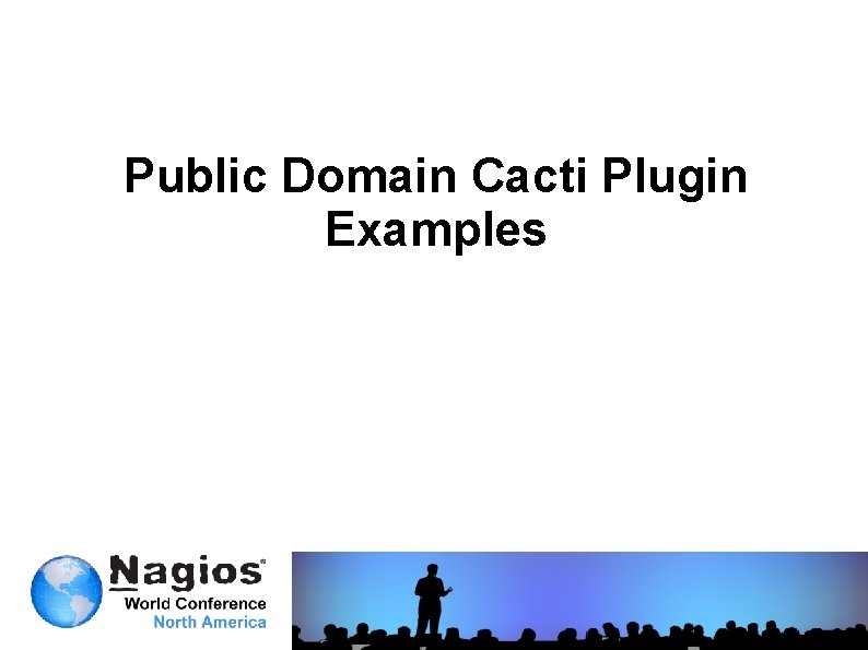 Public Domain Cacti Plugin Examples 