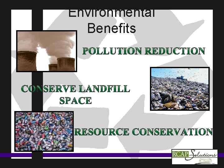 Environmental Benefits 