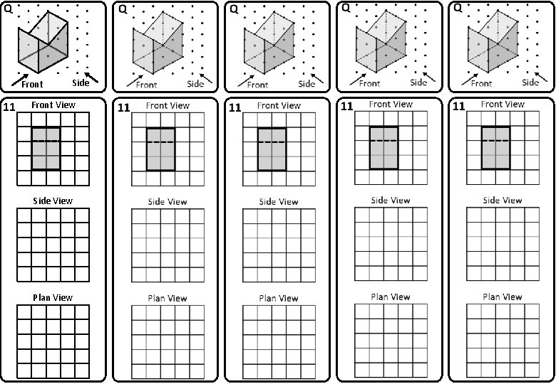 Q Front 11 Side Front View Side View Plan View 