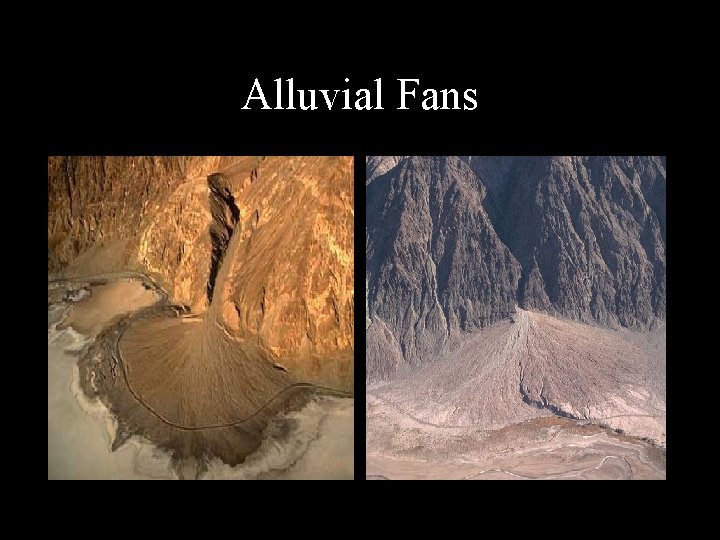 Alluvial Fans 