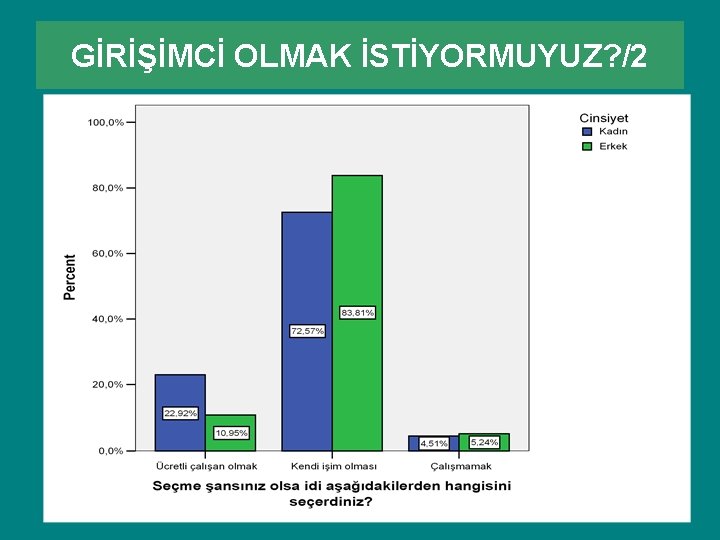 GİRİŞİMCİ OLMAK İSTİYORMUYUZ? /2 GİRİŞİMCİ OLMAK İSTİYORMUYUZ? /2