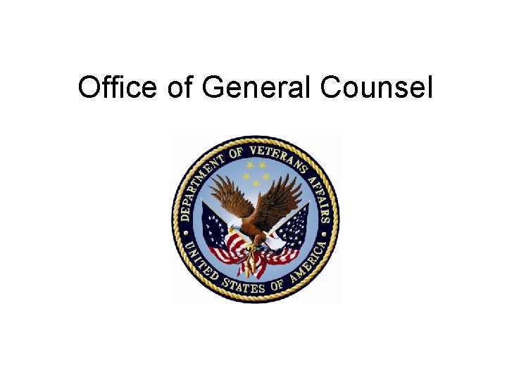 Office of General Counsel 