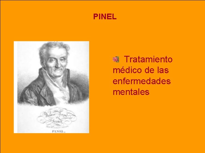 PINEL Tratamiento médico de las enfermedades mentales PINEL Tratamiento médico de las enfermedades mentales