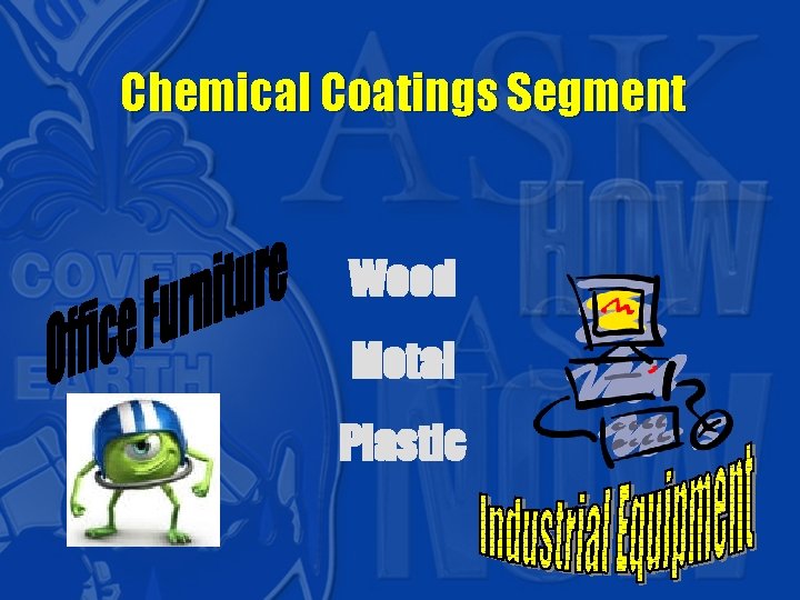 Chemical Coatings Segment Wood Metal Plastic 