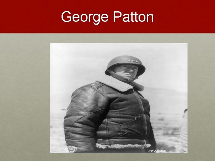 George Patton 