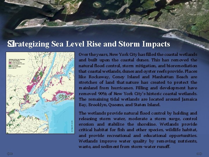 Strategizing Sea Level Rise and Storm Impacts � Over the years, New York City