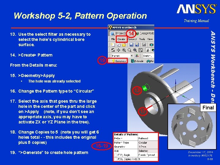 how to get imprint faces option in ansys 15 workbench