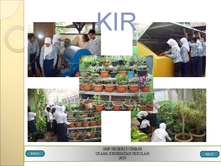 KIR BACK SMP NEGERI 8 CIMAHI USAHA KESEHATAN SEKOLAH 2010 NEXT 