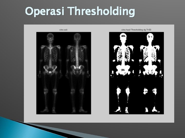 Operasi Thresholding 