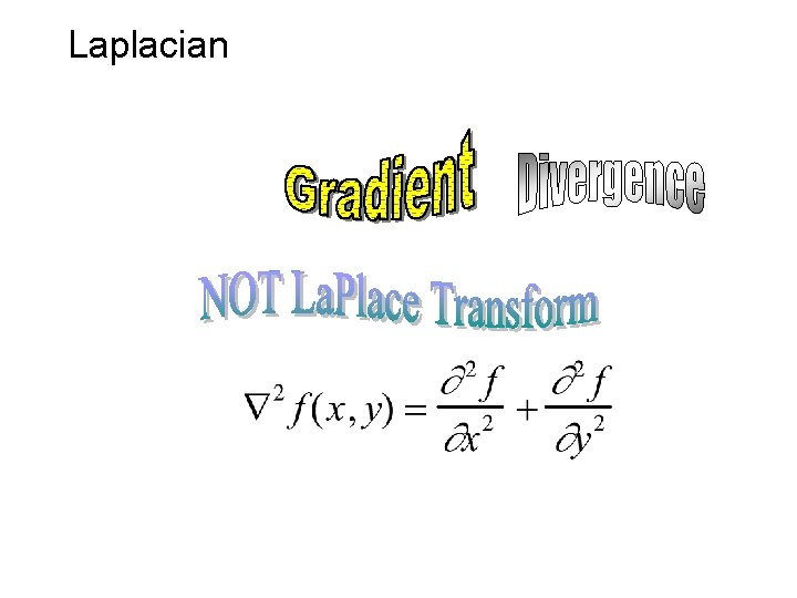 Laplacian 