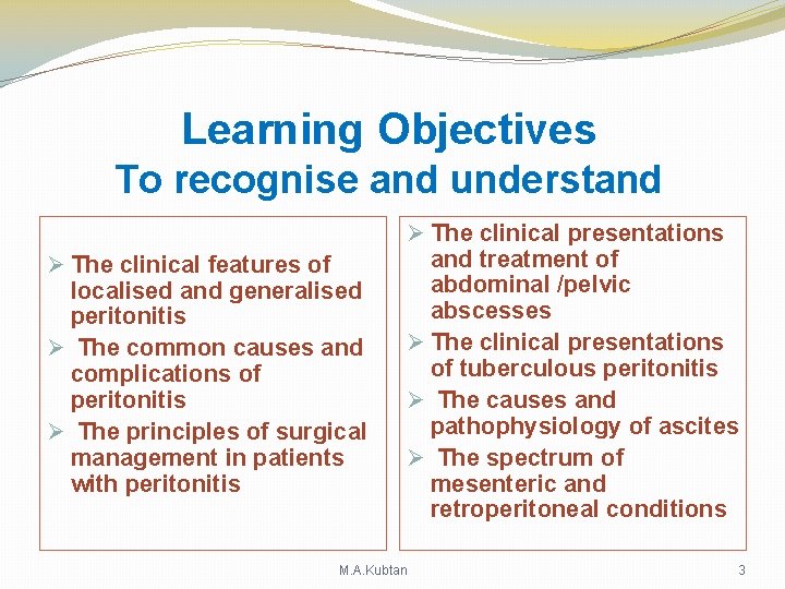 Learning Objectives To recognise and understand Ø The clinical features of localised and generalised Learning Objectives To recognise and understand Ø The clinical features of localised and generalised