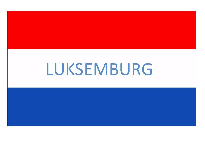 LUKSEMBURG 