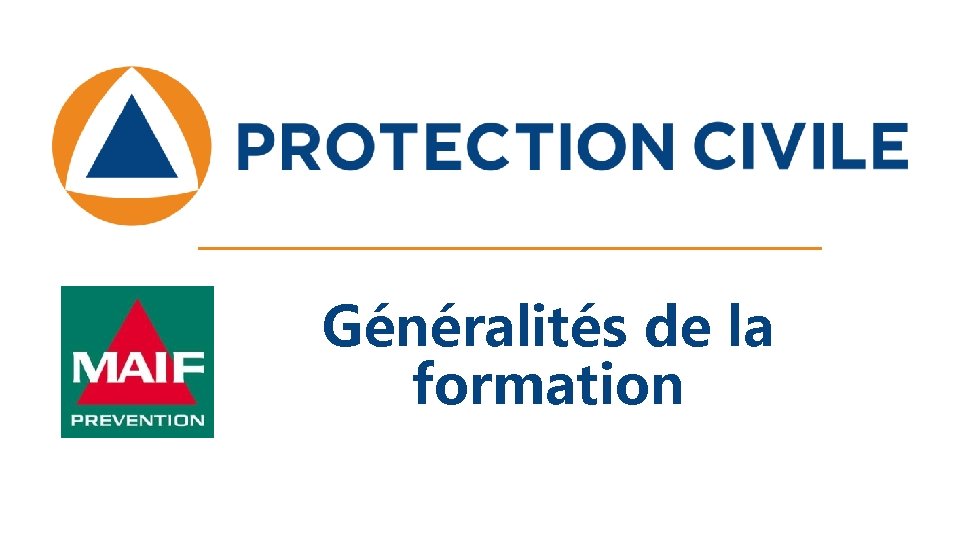 Généralités de la formation 