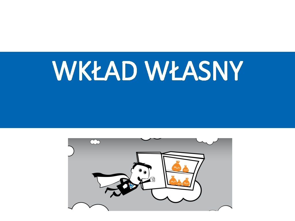 WKŁAD WŁASNY WKŁAD WŁASNY