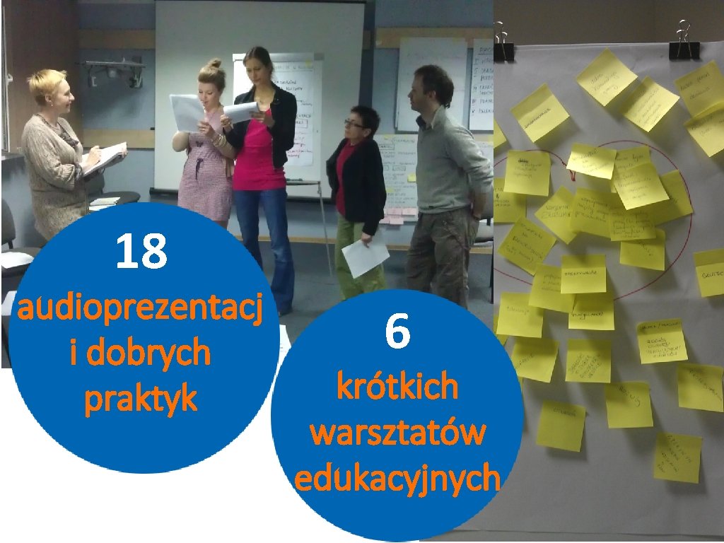 18 audioprezentacj i dobrych praktyk 6 krótkich warsztatów edukacyjnych 18 audioprezentacj i dobrych praktyk 6 krótkich warsztatów edukacyjnych