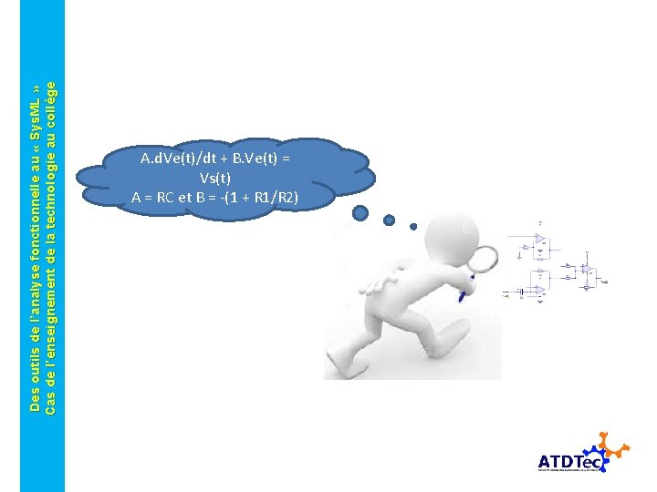 Des outils de l’analyse fonctionnelle au « Sys. ML » Cas de l’enseignement de Des outils de l’analyse fonctionnelle au « Sys. ML » Cas de l’enseignement de