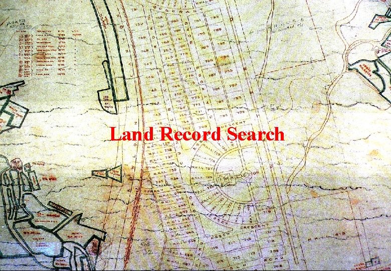 Land Record Search Land Record Search