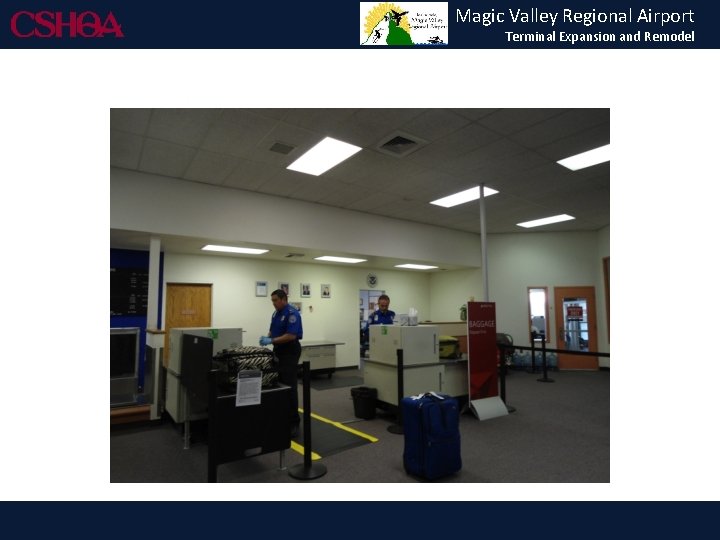 Magic Valley Regional Airport Terminal Expansion and Remodel 